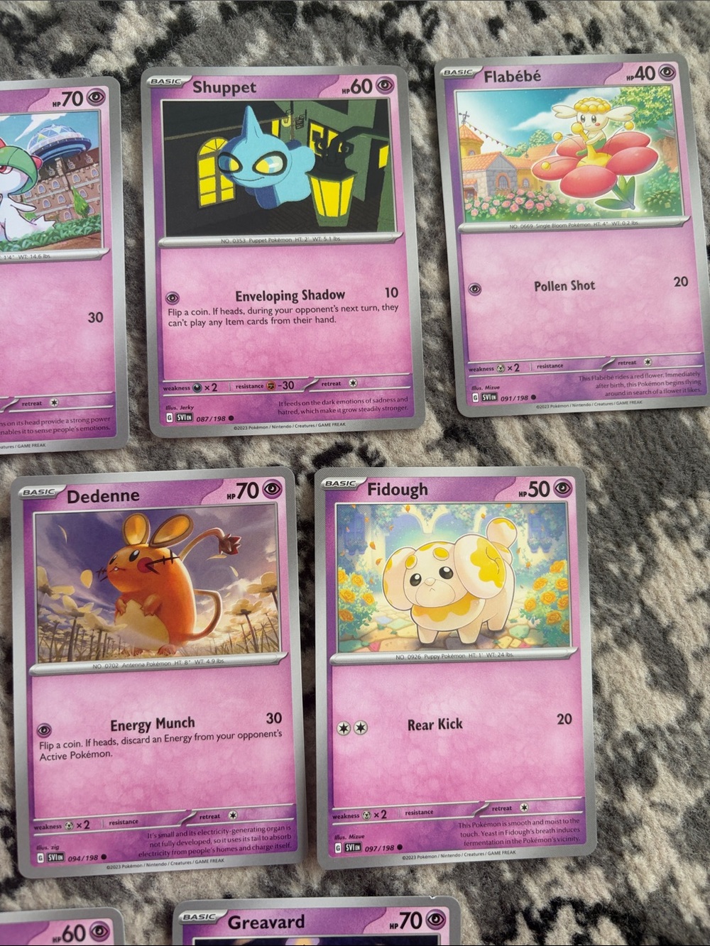 Large Scarlet & Violet Base Lot | 70 Unique Cards | Complete Starter Collection - Picture 10 of 15
